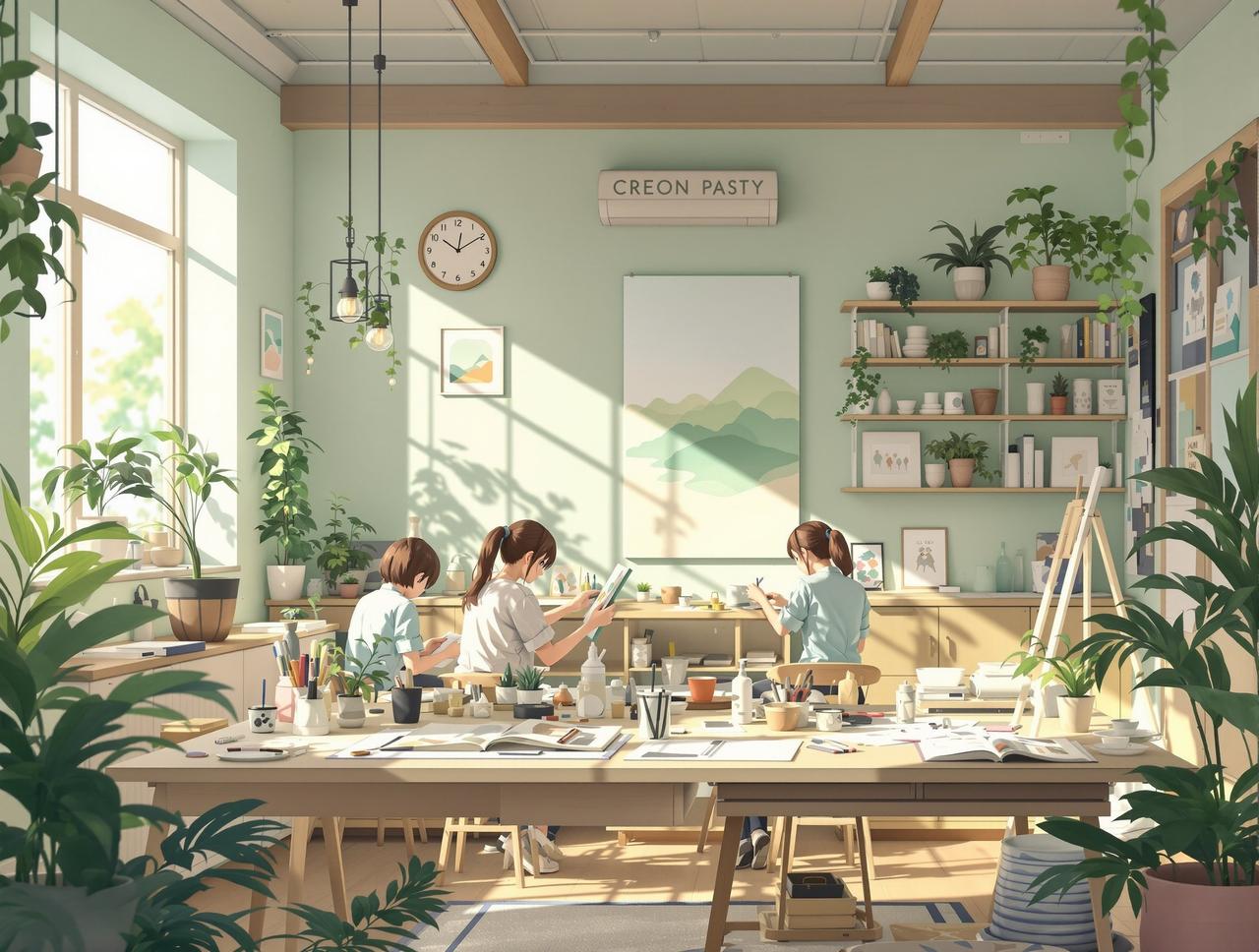 搞笑短剧免费观看全集品牌故事 - 动画工作室创作场景